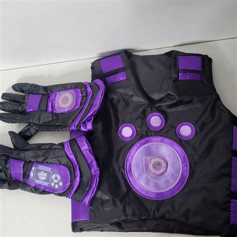 Wild Kratts Aviva Creature Power Suit Purple Vest Glove Costume & 2 ...