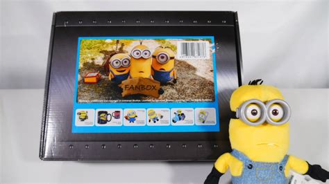 Minions Fanbox Unboxing Youtube