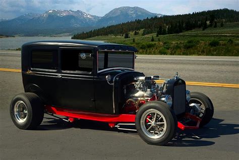 1931 Ford Model A Sedan Hot Rod Photograph by Tim McCullough - Pixels