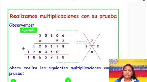 Prueba Del 9 En La Multiplicación Ejercicios Youtube