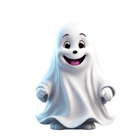 Fantasma Isolado No Fundo Branco PNG Fantasma Isolado Em Fundo