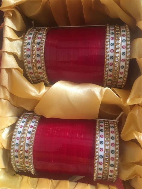 Traditional Bridal Chura Punjabi Traditional Chuda Wedding Etsy