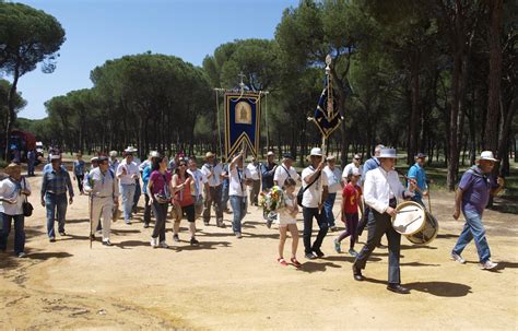 Las filiales de la Hermandad de la Bella acuden a la Romería de Lepe