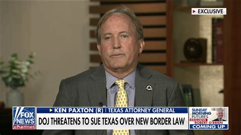 Texas Ag Blasts Biden Admin Doj Over Border Crisis They Are ‘aiding