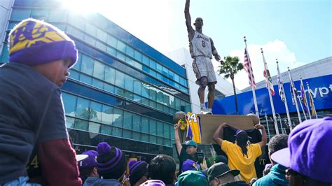 Lakers fans explain why the new Kobe Bryant statue means so much