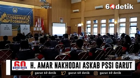 Didampingi Asep Jawahir H Amar Komarudin Nakhodai Askab PSSI