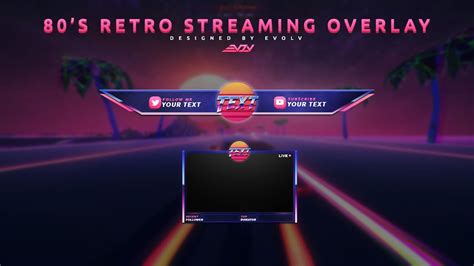 Retro Twitch Panels