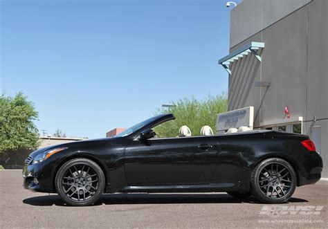 2012 Infiniti G37 Coupe with 20" Gianelle Yerevan in Matte Black (Black ...