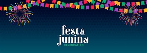 Tradicional brasileña festa junina decorativa Vector Gratis