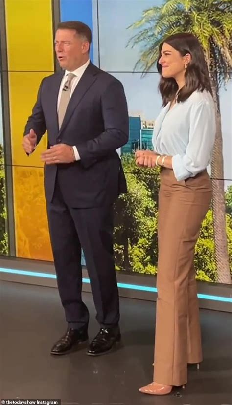 Karl Stefanovic Makes Today Show Co Host Sarah Abo Laugh With Arnold