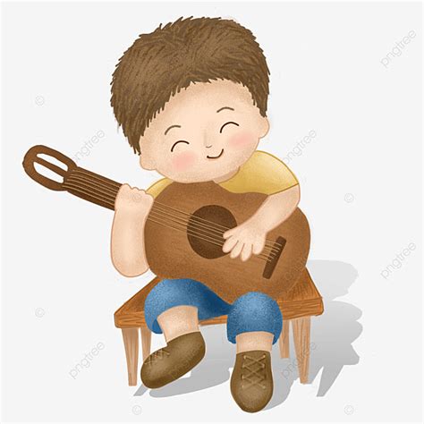 Guitar Boy Png Picture Cute Guitar Boy Music Kids Cute Guitar Boy