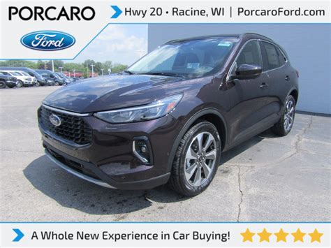 New 2023 Ford Escape Platinum Sport Utility In Racine 23122 Porcaro Ford