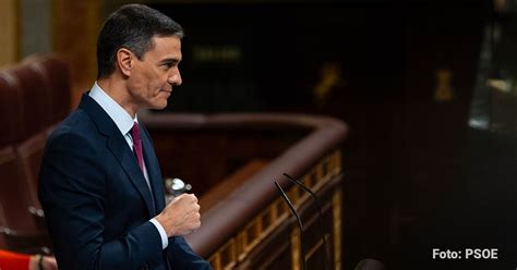 El Socialista Pedro S Nchez Reelegido Como Presidente Del Gobierno De