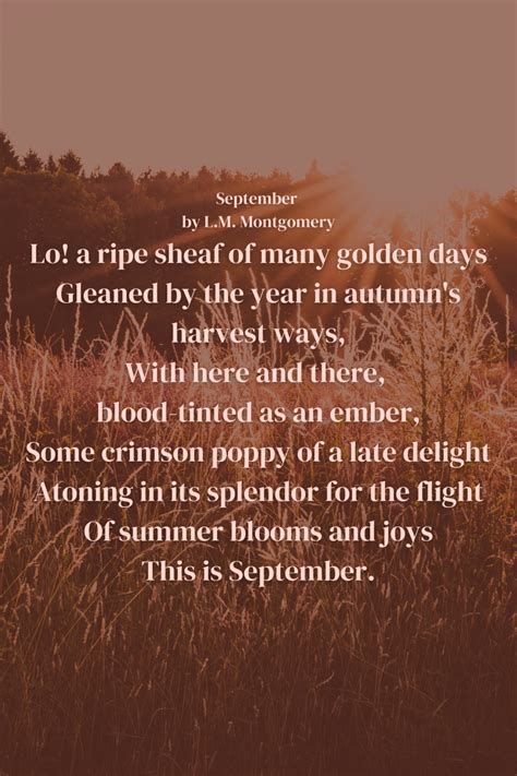 7 September Poems For A Sweet Start To Fall Aestheticpoems