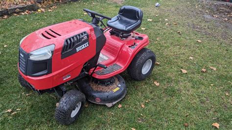 Used Huskee Lt4200 Riding Lawn Mower 175hp 7 Speed Ronmowers