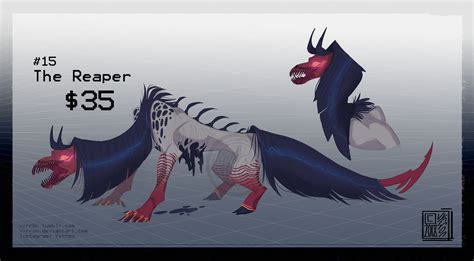 Adopt 15 The Reaper Closed By Vyrron On Deviantart