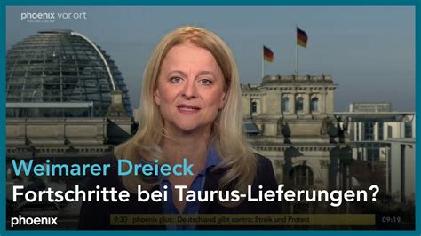 Phoenix Nachgefragt Mit Kristina Dunz Zum Weimarer Dreieck Am