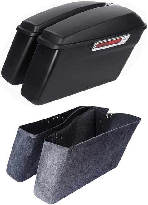 Amazon XMT MOTO Matte Blac Hard Saddlebags Fits For Harley