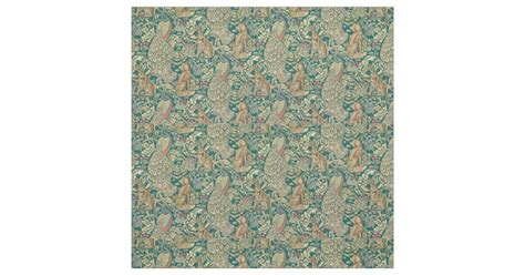 William Morris Forest Fabric | Zazzle.com