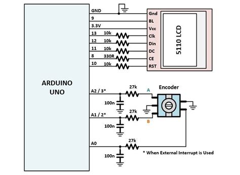 Rotary Encoder Arduino Schematic Need Help Understanding A R