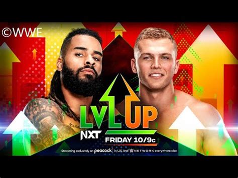 Oro Mensah Vs Myles Borne Singles Match NXT Level Up 42 WWE 2K22