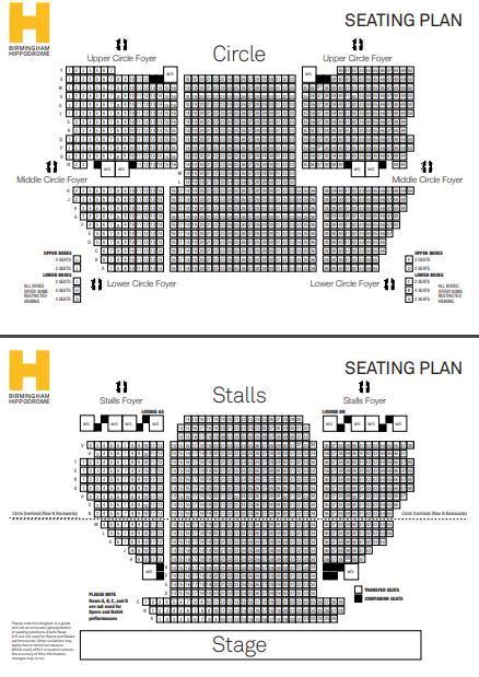 47+ Birmingham hippodrome seating plan images