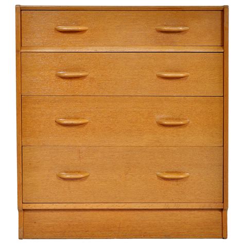 1950 S Vitre Tall Teak Chest Of Drawers Danish Mid Century Modern At