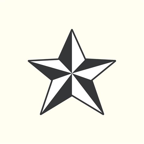 Nautical Star Template