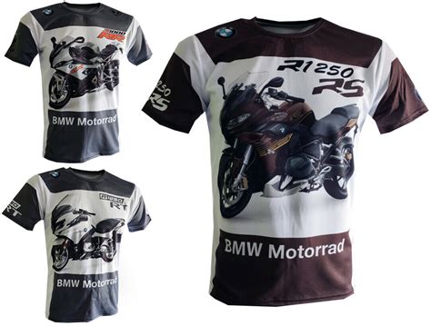 BMW Motorrad T Shirt R1250RS S1000RR R1250RT Moto Maglietta Camiseta