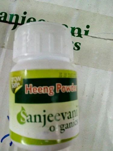 Sanjeevani Organics Organic Heeng Powder Packaging Plastic Bottled At