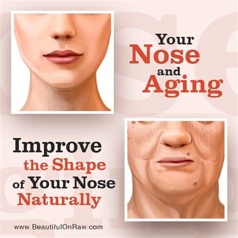 Your Nose And Aging Improve The Shape Of Your Nose Naturally