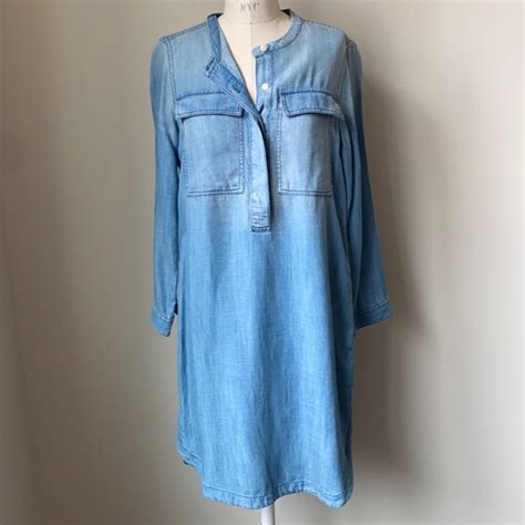 J Crew Dresses Jcrew Denim Shirt Dress Poshmark