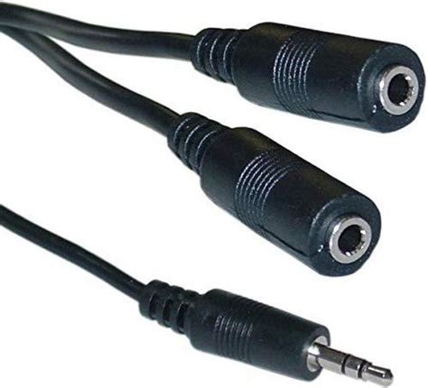 Premiumcord Kabel Jack M Kabel Y Wtyczka Jack Mm Na Gniazda