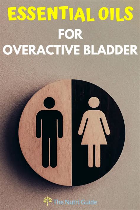 Essential Oils For Overactive Bladder Control Frequent Urination