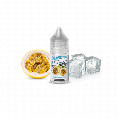 L Quido Zomo Nicsalt Iceburst Mg Passion Mix Ice Vaporon