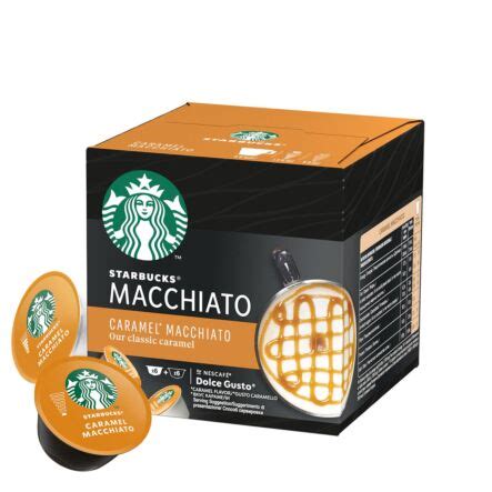 Starbucks Caramel Macchiato 12 Kapseln für Dolce Gusto für 4 99