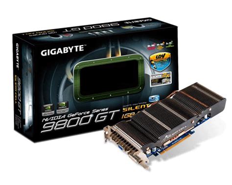 GIGABYTE Launches Passive GeForce 9800 GT Silent Cell Graphics News