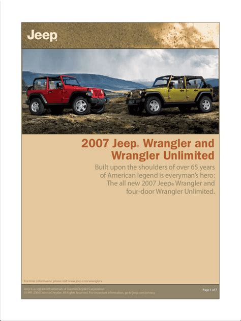 Fillable Online Jeep HistoryThe Legacy of Different Jeep Models By Year Fax Email Print - pdfFiller