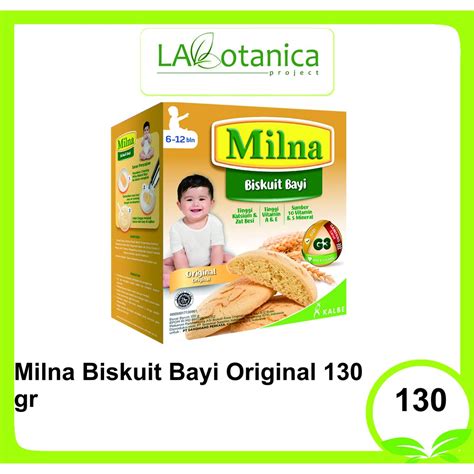 Jual Milna Biskuit Bayi Original 130 Gr Shopee Indonesia