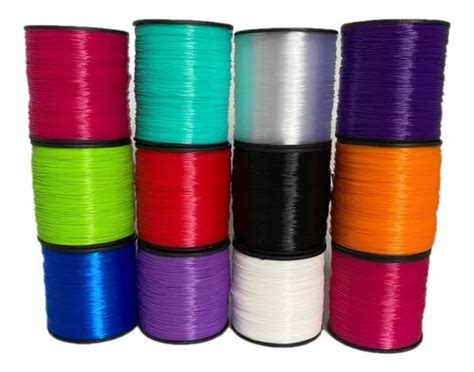 Linha De Nylon Mm Coloridas Para Soltar Pipa Jardas Mercadolivre