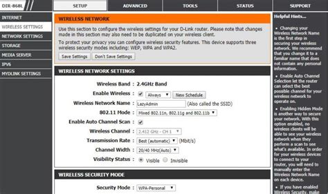 How To Setup And Optimize Your D Link Router LazyAdmin