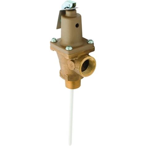 Cash Acme T And P Relief Valve Commercial 34 Mip Hd Supply