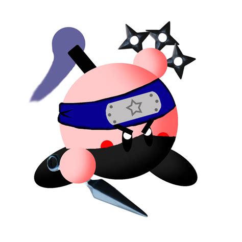 Kirby - Ninja Style by TheGeckoNinja on DeviantArt