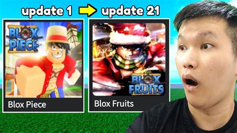 Update 1 Update 21 Di Blox Fruits Roblox Youtube