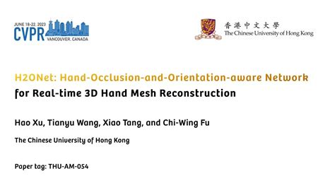 Cvpr H Onet Hand Occlusion And Orientation Aware Network For D