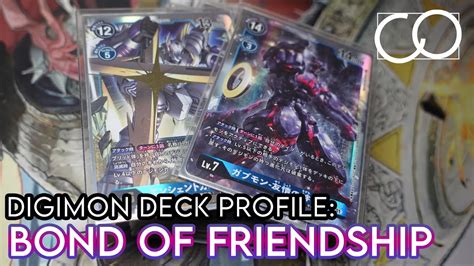 Gabumon Bond Of Friendship Deck Profile Digimon Card Game Youtube