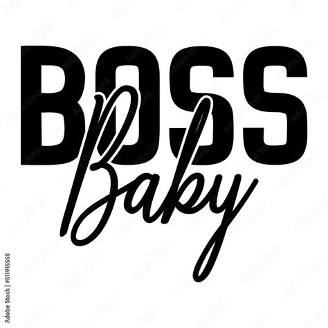 Boss Baby Svg Stock Vector Adobe Stock