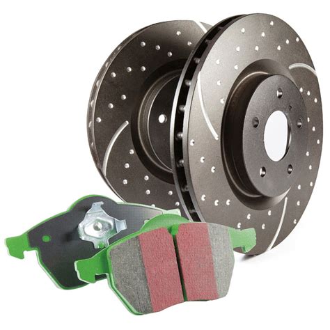 EBC Brakes S9KR1425 S9 Yellowstuff Brake Pad Set And USR Sport