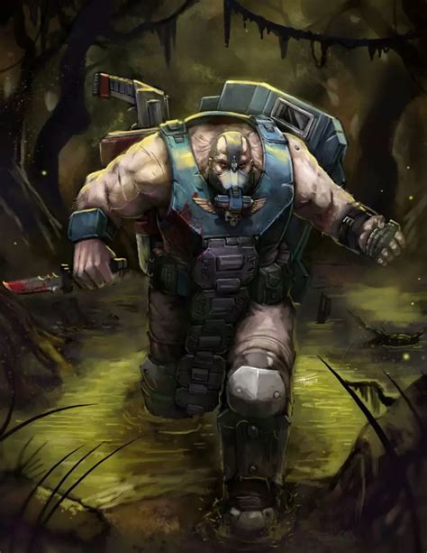 Artist Frost Llamzon Warhammer 40K Artwork 40K Gallery