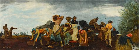 Potato Harvest In The Fens By Robert Walker Macbeth R A R W S R E